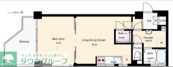 ローヤルマンション志木の物件間取画像